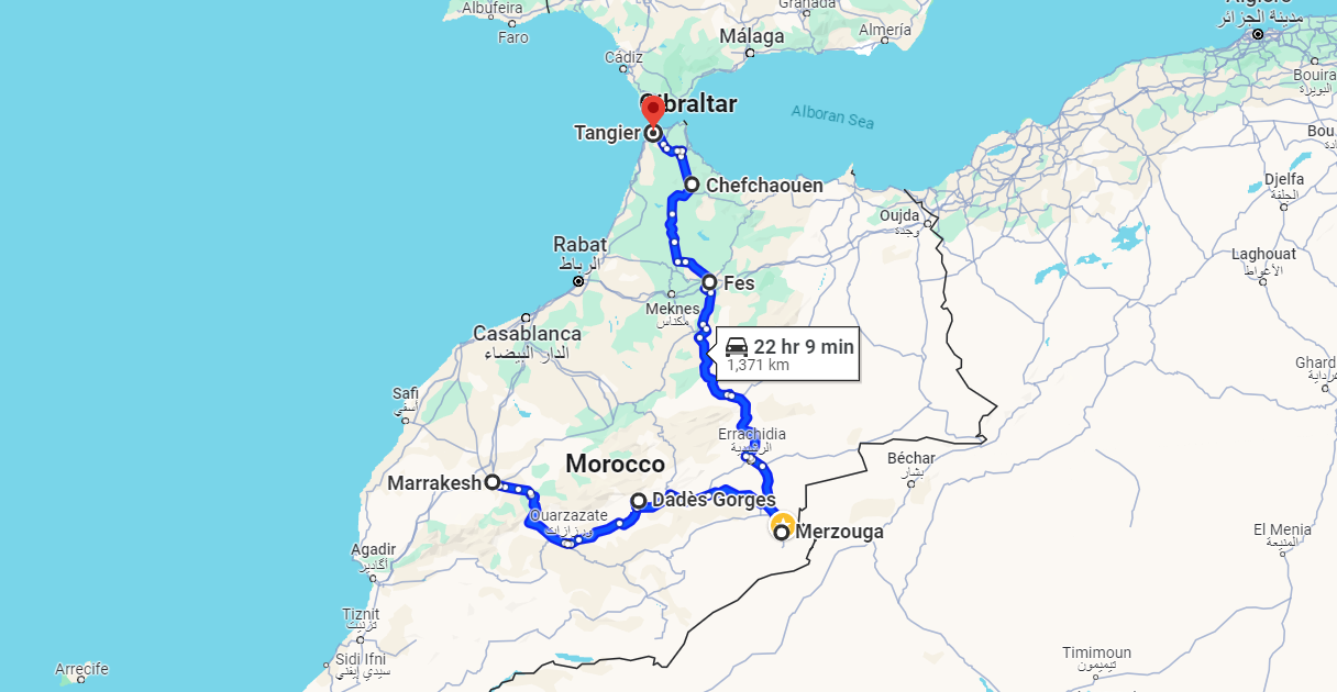 10 Days Morocco Tours From Tangier