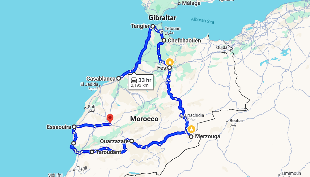 15 Days Morocco Tour from Casablanca